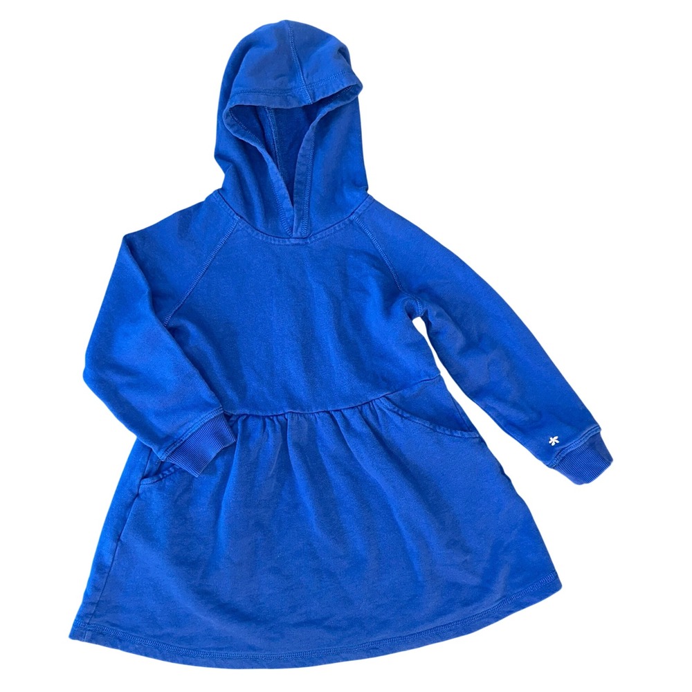 Hanna Andersson Blue Sweatshirt Dress Size 5‎